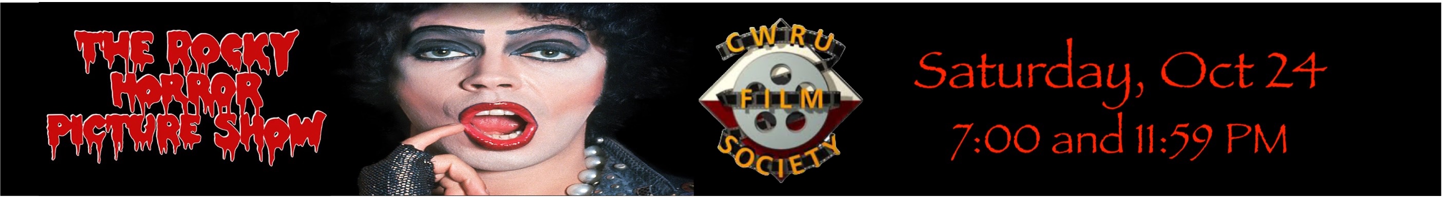 banner for Rocky Horror Picture Show