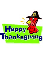 Poster of No Movies Due to<br>Thanksgiving Break