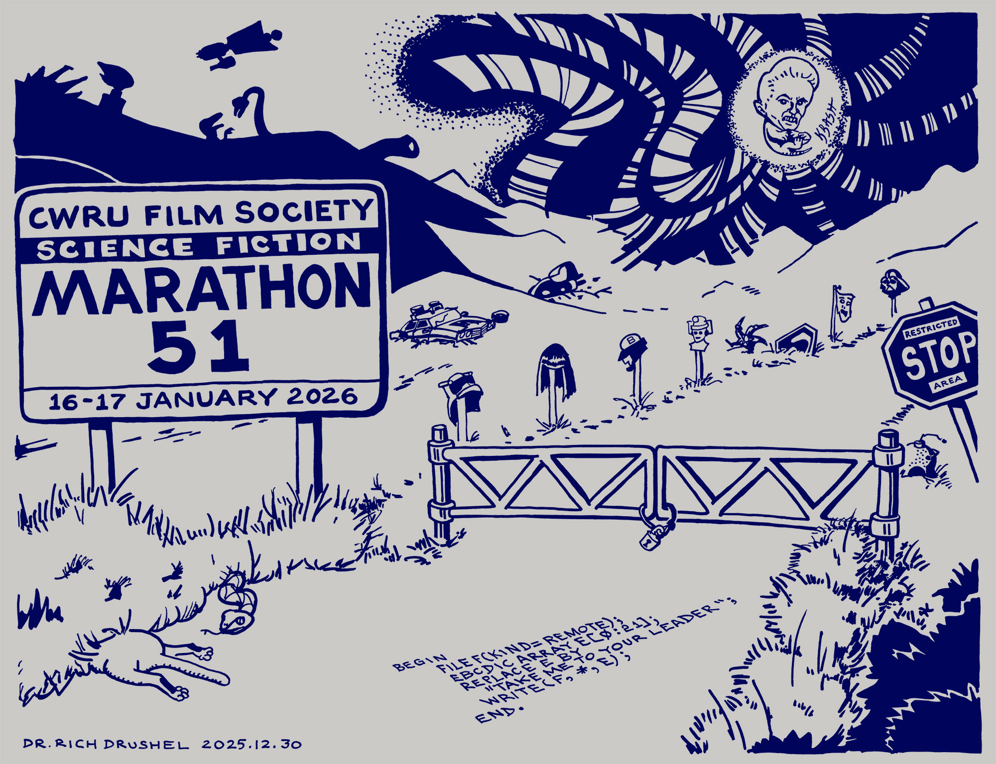 Poster of 51st Annual Science Fiction Marathon